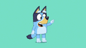 officialblueytv point pointing bluey GIF