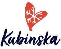 kubinska love heart snow winter Sticker