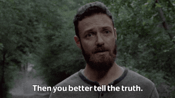 Tell The Truth Aaron GIF by The Walking Dead