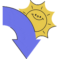 FeekApp arrow here tap here flecha Sticker