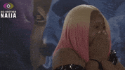 Shocked Bbnaija GIF by Big Brother Naija
