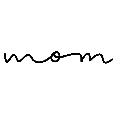 Mom Lettering Sticker by eulenschnitt