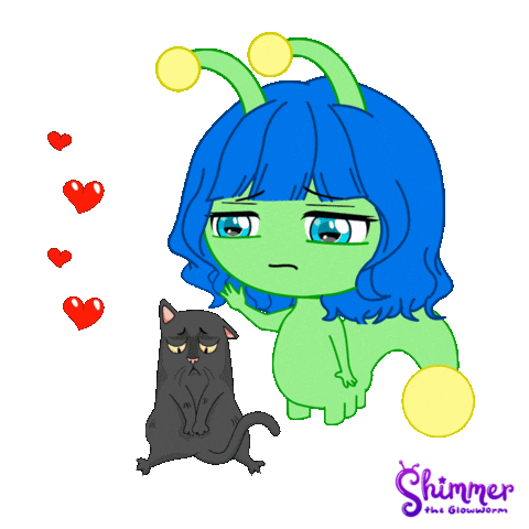 I Got You Love Sticker by ShimmertheGlowworm