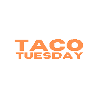 Tuesday Tacos Sticker by Bobcat Bonnie's