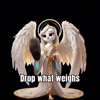 Weighs Let Go GIF by thedoveinity