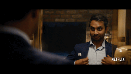 aziz ansari GIF by NETFLIX