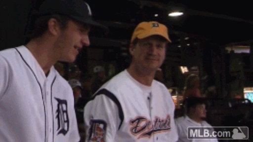 Happy Major League Baseball GIF by Detroit Tigers