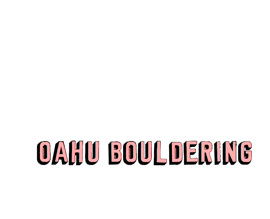 Obgym Sticker by Oahu Bouldering