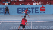 jumping erste bank GIF by Tennis TV
