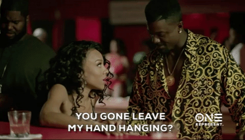 Hanging Lil Mama GIF by TV One