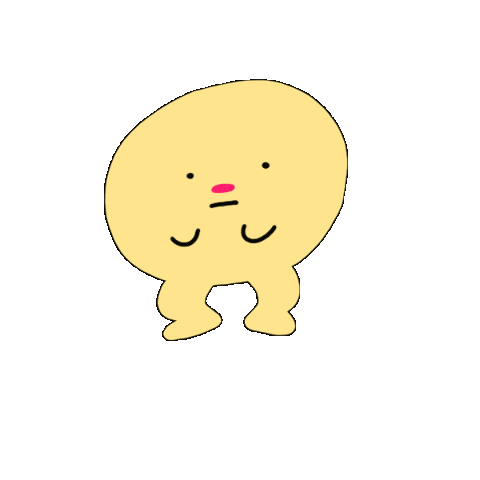 Artsysquiddles jump bounce bouncy wobble Sticker