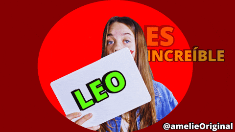 Lo Mejor Leo GIF by amelie