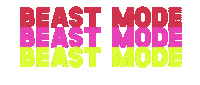 Beast Mode Sticker by MDLBEAST