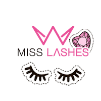 miss lashes Sticker