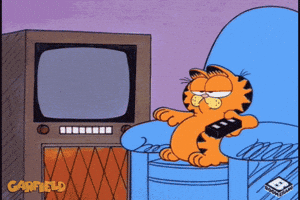 Garfield-watching-tv GIFs - Get the best GIF on GIPHY