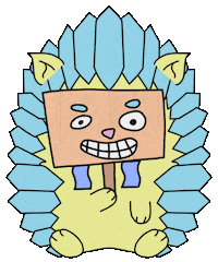 WilFrosty hedgehog fakesmile emotionaldamage wilfrosty Sticker