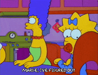 Amused Season 3 GIF by The Simpsons