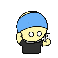 kkabuktoon happy 축구 셀카 k리그 Sticker