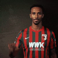 Wave Hello GIF by FC Augsburg 1907
