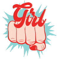 Women Feminist Sticker by Freckley Design