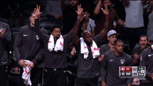 player bench GIF by NBA