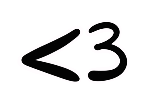 heart love Sticker by Una Geek