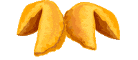 Fortune Cookie Sticker by Grupo Hunan