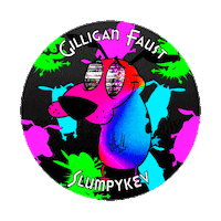 Courage The Cowardly Dog Gf Sticker