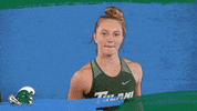 Track And Field Tulane GIF by GreenWave