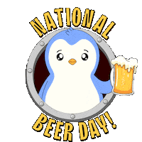 Celebration Drinking Sticker by Pudgy Penguins