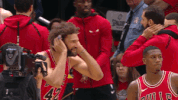high five chicago bulls GIF by NBA