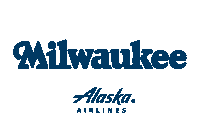 Travel Milwaukee Sticker by Alaska Airlines