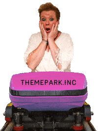 Alton Towers Scream Sticker by Themepark.inc