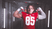 Football Flex GIF by Wisconsin Badgers