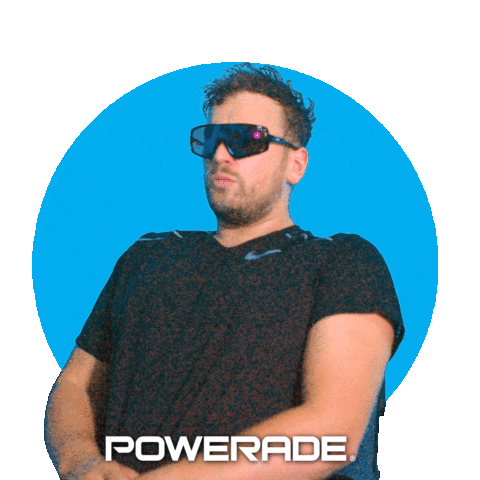 PoweradeAu wow omg amazing tennis Sticker