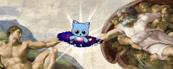 Creation Of Adam Momo GIF