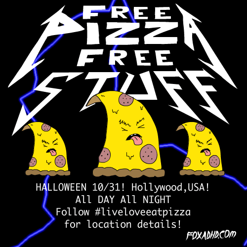 Pizza Hollywood GIF by gifnews