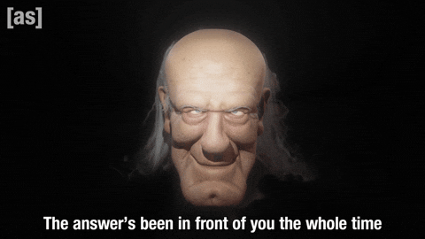 The Answer Charlie GIF by Adult Swim