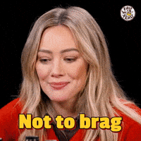 Sarcastic Hilary Duff GIF by First We Feast