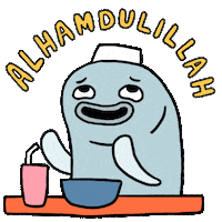 Happy Ramadan Sticker by Percolate Galactic