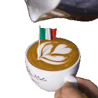 Cup Of Coffee Italy Sticker by Dritan Alsela Coffee