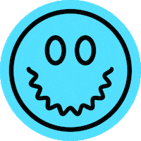 WendellClub smile wink smiley anxiety Sticker