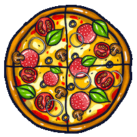 Hungry American Sticker