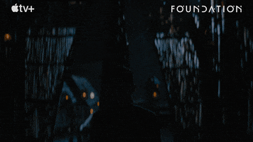 Shocked Isaac Asimov GIF by Apple TV+