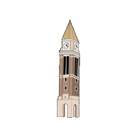 OaklandUniversity campus tower oaklanduniversity thisisou Sticker