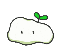 Tired Sticker Sticker by 水沐柚子rainpomelo