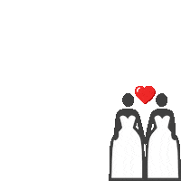 Bride And Bride Love Sticker by Married At First Sight Australia