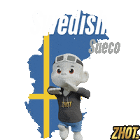 Bandera Swedish Sticker by Zhot
