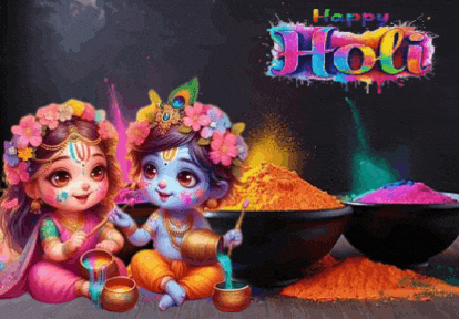 Festival Of Lights Holi GIF