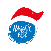 Christmas Snowflakes Sticker by Hanseatic Help